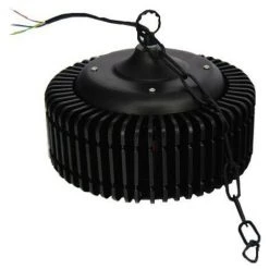 Cloche LED Industrielle 200W 120° NOIR (Pack De 5) - Blanc Froid 6000K - 8000K - SILAMP - Blanc Froid 6000K - 8000K -Pas Cher Eclairage professionnel Magasin 11122563 5