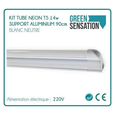 GREENSENSATION Kit Tube 90cm Néon T5 Sur Support Aluminium éclairage LED économique 5 GREENSENSATION Kit Tube 90cm Néon T5 Sur Support Aluminium éclairage LED économique – Image 3