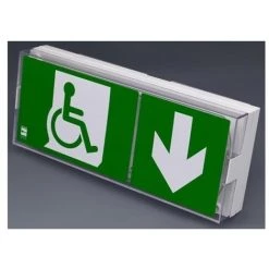 Behar AET60L Bloc Autonome D'éclairage De Sécurité (BAES) SATI - Blanc