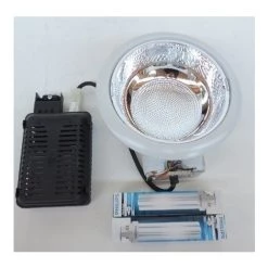 Plafonnier Encastré Fluo 2X26W Ø 230mm Blanc Pour 2 Lampes G24q-3 (non Incl.) Ballast 230V Déporté IP20 STEER TRAJECTOIRE 128601