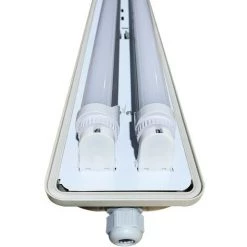 EUROPALAMP Kit 2 Tubes LED T8 24W Blanc Froid + Boitier Etanche 150cm - Blanc Froid 6000K -Pas Cher Eclairage professionnel Magasin 12517952 3