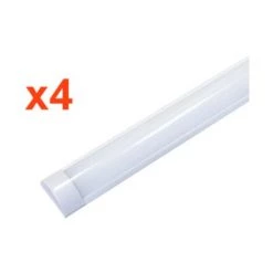 Réglette Lumineuse 60cm 24W (Pack De 4) - Blanc Froid 6000K - 8000K - SILAMP - Blanc Froid 6000K - 8000K -Pas Cher Eclairage professionnel Magasin 13499184 3