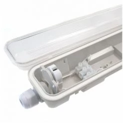 Réglette/Boitier étanche Pour Tube T8 LED - Simple - 1285mm - IP65 - 120° - NOVA - DeliTech® -Pas Cher Eclairage professionnel Magasin 13904193 2