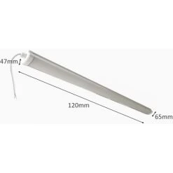 Réglette Lumineuse étanche 120cm 36W IP65 - Blanc Froid 6000K - 8000K - SILAMP - Blanc Froid 6000K - 8000K -Pas Cher Eclairage professionnel Magasin 13950693 5