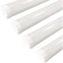 Réglette Lumineuse étanche 120cm 36W IP65 (Pack De 4) - Blanc Froid 6000K - 8000K - SILAMP - Blanc Froid 6000K - 8000K