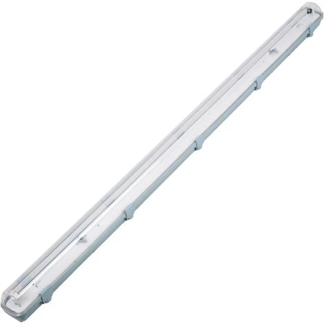BeMatik - Ecran étanche Pour Tube LED 1 X 1200 Mm Avec Raccordement à Deux Extrémités IP65 T8 G13 3 BeMatik - Ecran étanche Pour Tube LED 1 X 1200 Mm Avec Raccordement à Deux Extrémités IP65 T8 G13