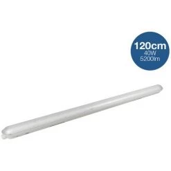 BARCELONA LED Réglette étanche LED Traversante 40W 120cm 5200lm 4000K | Blanc Neutre - Blanc Neutre -Pas Cher Eclairage professionnel Magasin 14820733 3