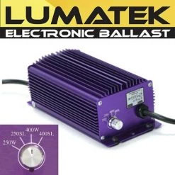 Ballast Électronique Digital Lumatek 400W + Switch Superlumens , Transformateur éclairage
