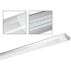 ECD GERMANY LED Batten Tube Plafond 36W 120cm Blanc Froid Spot Lampe Tube De Lumière IP20 -Pas Cher Eclairage professionnel Magasin 15937725 4