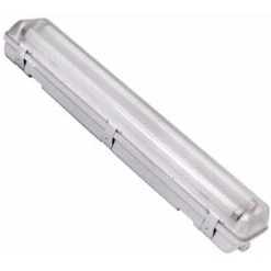 Kit De Réglette LED étanche Double Pour Tubes T8 120cm IP65 (2 Tubes Néon Lumineuse 120cm T8 36W Inclus) - Blanc Chaud 2300K - 3500K - SILAMP - Blanc Chaud 2300K - 3500K -Pas Cher Eclairage professionnel Magasin 16818729 3