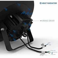 Anten 150W UFO Projecteur LED Dimmable Projecteur LED D'éclairage Industriel Suspension IP65 Phare De Travail Spot Lumière Éxtérieur Et Indérieur Blanc Froid 6000K (Variateur Non Compris) 10 Anten 150W UFO Projecteur LED Dimmable Projecteur LED D'éclairage Industriel Suspension IP65 Phare De Travail Spot Lumière Éxtérieur Et Indérieur Blanc Froid 6000K (Variateur Non Compris) -Pas Cher Eclairage professionnel Magasin 16904959 4