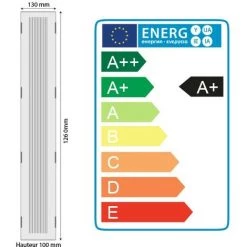ECLAIRAGE DESIGN Kit 2 Tubes Led 120cm 4000K + Boitier étanche -Pas Cher Eclairage professionnel Magasin 1719503 4