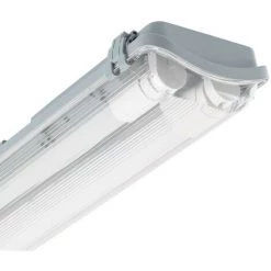 LEDKIA Réglette Étanche Slim IP65 Pour Deux Tubes LED 120cm Connexion Latérale 1200 Mm - 1200 Mm