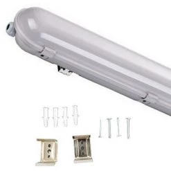 Réglette Lumineuse étanche 150cm 55W IP65 Avec Détecteur - Blanc Neutre 4000K - 5500K - SILAMP - Blanc Neutre 4000K - 5500K -Pas Cher Eclairage professionnel Magasin 18145338 3