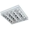 KANLUX Dalle Avec Grille Encastrable 610x595mm Pour Tubes LED T8 4x18W Max REGIS