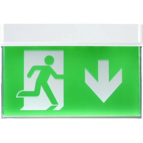 Sygonix SY-3770224 Eclairage Dissue De Secours Montage Au Plafond Haut, En Bas, Gauche, Droite 3 Sygonix SY-3770224 Eclairage Dissue De Secours Montage Au Plafond Haut, En Bas, Gauche, Droite