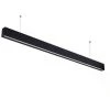 OPTONICA Réglette LED Fine Noire Suspendue 50W UGR19 Linkable 1200mm Blanc Naturel 4000K -Pas Cher Eclairage professionnel Magasin 19995175 1