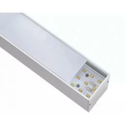 Réglette Lumineuse 120cm 36W Suspendue ALU - Blanc Froid 6000K - 8000K - SILAMP - Blanc Froid 6000K - 8000K -Pas Cher Eclairage professionnel Magasin 24232795 5