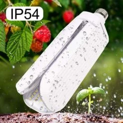 BETTERLIFE Ampoule De Croissance LED 150W, Avec 414 LED Lumière De Croissance à Spectre Complet Pliable En Forme Solaire, Adaptée Aux Plantes D'intérieur, Aux Légumes, Aux Serres Et à La Croissance Hydroponique, Lampe De Croissance Avec Lentille De Protection -Pas Cher Eclairage professionnel Magasin 26429248 5