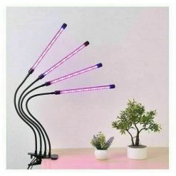 THSINDE Lampe LED Horticole Croissance Floraison Grow Light Avec 360° Adjustable Agrafe 3/6/12H Minuterie 9 Luminosité -Pas Cher Eclairage professionnel Magasin 26741647 3