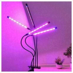 THSINDE Lampe LED Horticole Croissance Floraison Grow Light Avec 360° Adjustable Agrafe 3/6/12H Minuterie 9 Luminosité -Pas Cher Eclairage professionnel Magasin 26741647 5