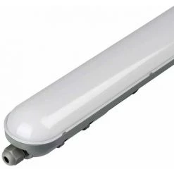 ETC-SHOP Ensemble De 8 Tubes LED SMD De 48 Watts Lumières Plafonds Bacs De Rangement Lampes éclairage 4500 Kelvin Sous-sol Garage Atelier -Pas Cher Eclairage professionnel Magasin 27099463 5