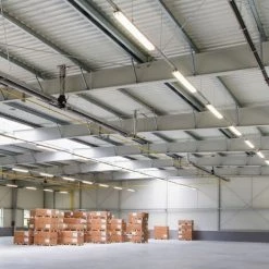 ETC-SHOP Lampe Anti-humidité LED 156 Cm Tube LED Blanc Neutre Plafonnier D'atelier LED Lampe De Sous-sol LED 44 Watts, 2x T8 2x22W 2x 2000lm 4000K, H 6,3 Cm, Lot De 10 -Pas Cher Eclairage professionnel Magasin 27119692 5