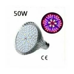 THSINDE Lampe LED Horticole, Lampe De Croissance Des Plantes, Ampoule De Lampe à LED Pour Plantes à Spectre Complet Pour Plantes Dintérieur à Effet De Serre (50W,78LED),Facile à Utiliser -Pas Cher Eclairage professionnel Magasin 28684246 2
