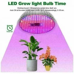 THSINDE Ampoule LED Horticole 50W E27 à Spectre Complet -Lampe De Croissance Et Floraison Pour Culture De Plante Intérieure - Avec Télécommande Multimode - Grow Light,Facile à Utiliser -Pas Cher Eclairage professionnel Magasin 28684266 3