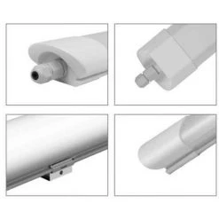 Réglette Lumineuse Etanche 60cm 18W IP65 - Blanc Neutre 4000K - 5500K - SILAMP - Blanc Neutre 4000K - 5500K -Pas Cher Eclairage professionnel Magasin 28829364 3
