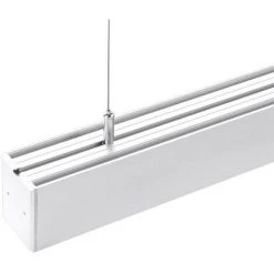 Suspension Linéaire LED 120cm 40W Interconnectable BLANC - SILAMP -Pas Cher Eclairage professionnel Magasin 28907252 3