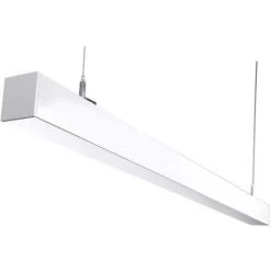 Suspension Linéaire LED 120cm 40W Interconnectable BLANC - SILAMP -Pas Cher Eclairage professionnel Magasin 28907252 4