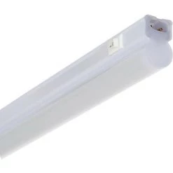 LEDKIA Réglette Avec Tube LED T5 Batten 30cm 5W Et Interrupteur Blanc Chaud 2700K - 3200K - Blanc Chaud 2700K - 3200K
