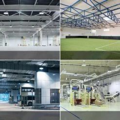 Anten UFO LED Projecteur Industreil 200W, 140LM/W,AC100-277V,RA>80,5000K -Pas Cher Eclairage professionnel Magasin 30833170 4