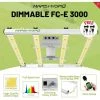 Mars Hydro FC-E 3000 LED Grow Light Barre à Spectre Complet Fleur UV IR -Pas Cher Eclairage professionnel Magasin 32466618 1