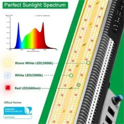 Mars Hydro SP 3000 SamsungLM301B LED élèvent Un Spectre Complet De Lumière, Idéal Pour Les Fleurs Végétales -Pas Cher Eclairage professionnel Magasin 32466971 5