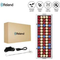 SWAGX Lampe De Croissance 25W Full Spectrum LED Plant Grow Light Veg Bloom Lampe Jardin 31 X 11.9 X 3cm