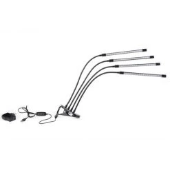 IDMARKET Lampe De Croissance 4 Têtes 80 LED 3 éclairages Pour Plantes -Pas Cher Eclairage professionnel Magasin 36012210 5