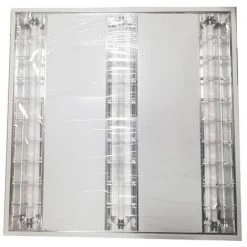 INDESIT L21 L21R1001GDA Plafonnier à Encastrer 3x14W (néons Inclus) 830 230-240V - Blanc