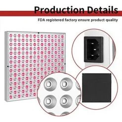 DONTODENT Red Light Therapy Panneau De Lampe, La FDA LED Infrarouge Enregistré Red Light Therapy Pour La Peau Rajeunissement Rides Enlèvement Panneau Lumineux De La Lampe De Thérapie,EU Plug -Pas Cher Eclairage professionnel Magasin 36625824 3