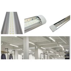 BARCELONA LED Réglette LED 60cm 16W 1400lm 4000K IP20 | Blanc Froid - Blanc Froid -Pas Cher Eclairage professionnel Magasin 38048016 3