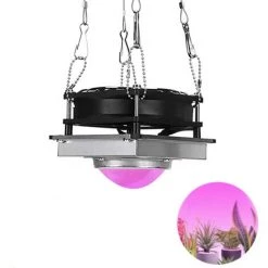 SUNFLOWER Lampe De Croissance à LED 300W, Lampe De Plante à LED, Lampe De Plante à Spectre Complet, Adaptée Aux Plantes D'intérieur, Fleurs, Légumes, Plantes Succulentes, Graines (violet)