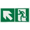 URA Pictogramme Autocollant évacuation Avec Flèche Vers Le Haut à Gauche (956764) -Pas Cher Eclairage professionnel Magasin 39264865 1