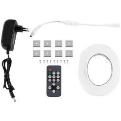 HILLVERT Lampe LED De Croissance Et Culture Horticole Plante Rouge / Bleu 20w Lot De 4 - Noir, Argent -Pas Cher Eclairage professionnel Magasin 39839903 5