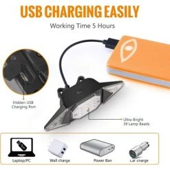 AIDUCHO Feu Arrière De Vélo Clignotants Clignotants étanches Clignotant Feu D'avertissement De Frein Arrière De Vélo Avec Télécommande Sans Fil Feux Arrière De Vélo Rechargeables Intelligents -Pas Cher Eclairage professionnel Magasin 40921528 3