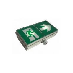 Eaton Luminox Lum16005 - Bloc D'évacuation Ultraled 45es Sati étanche 100% LEDS - BLANC