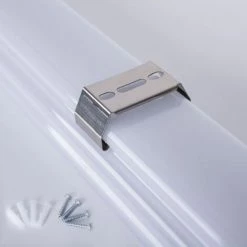 ETC-SHOP Plafonnier D'atelier LED 120 Cm étanche à L'humidité Blanc Neutre, Tube IP65, 1x LED 24W 3840lm 4500K, Garage En Sous-sol, Lot De 6 -Pas Cher Eclairage professionnel Magasin 41893949 5