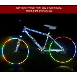 SUPERMARKET Lot De 6 Ruban Adhésif Réfléchissant Superma Pour éclairage De Voiture Et Moto, Bande De Sécurité Universel De Signalisation Casque Moto 1cm * 8m -Pas Cher Eclairage professionnel Magasin 42740807 3