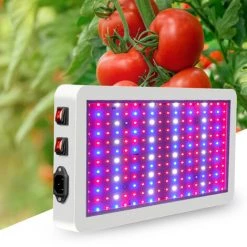 HAPPYSHOPPING LED élèvent La Lumière à Spectre Complet 216 LED élèvent Des Lampes Le Panneau LED élève La Lumière Pour La Croissance Végétative Des Plantes D'intérieur à Effet De Serre Hydroponique, Modèle: EU Plug & S -Pas Cher Eclairage professionnel Magasin 42923124 4