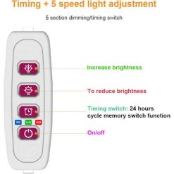 HAPPYSHOPPING Les Plantes A LED A Quatre Tetes Elevent La Lumiere USB Phyto Lampe Pour Les Plantes Lampe A Spectre Complet Pour Les Semis De Plantes D'interieur La Lumiere De Croissance Des Plantes A La Maison, Modele: Rouge Et Bleu - Modele:rouge Et Bleu -Pas Cher Eclairage professionnel Magasin 43439922 5
